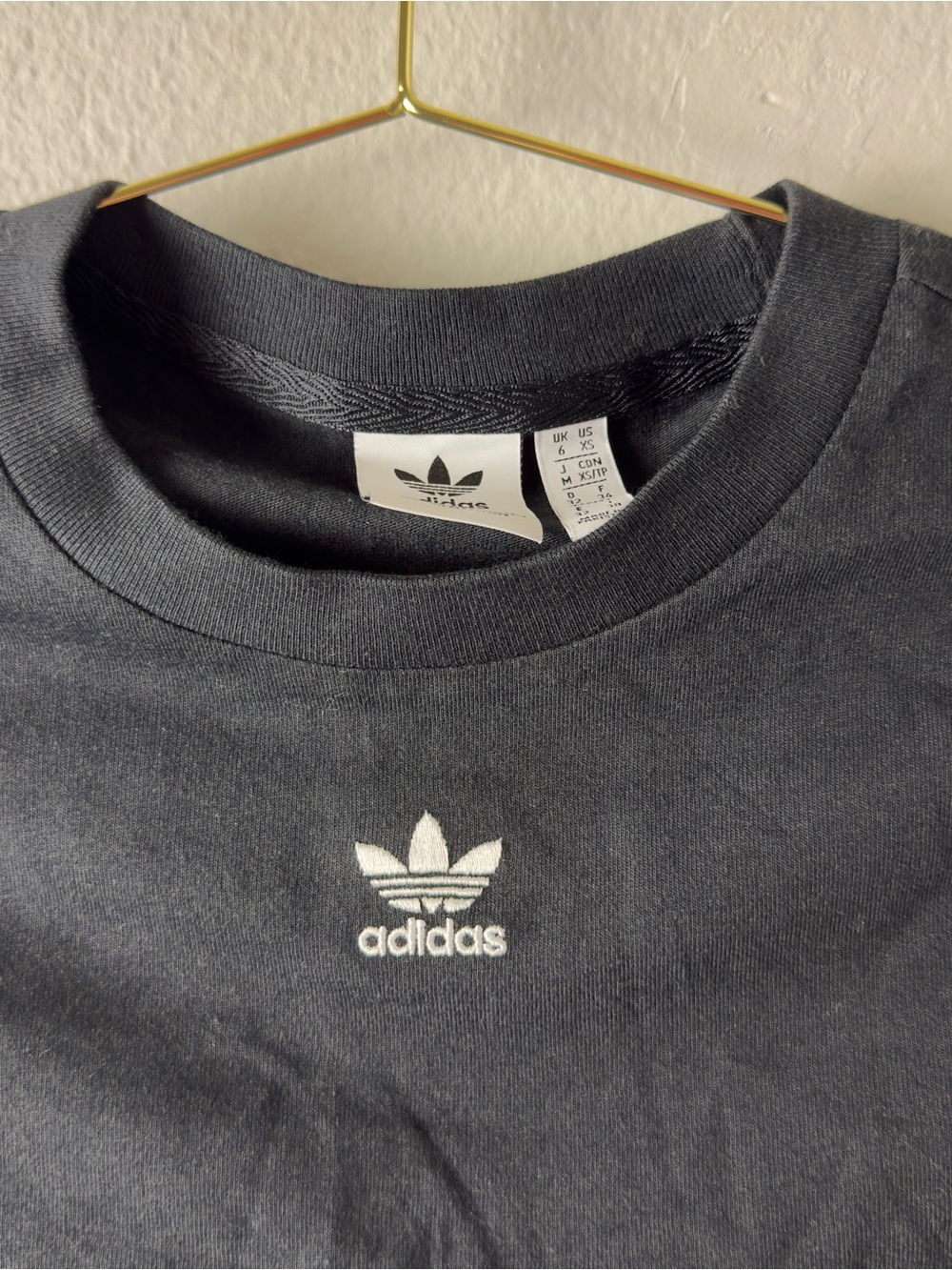 Adidas Cropped Tee - Picture 2 of 6